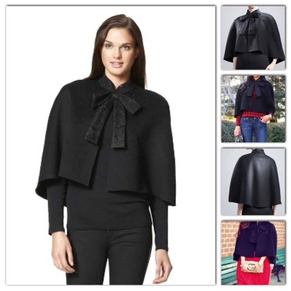 Neiman Marcus Black Cape
